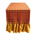 thumbnail image 2 of Qwtwty Fall Table Runner, Halloween Table Cover for Thanksgiving Fall Harvest Autumn Holidays Festival Party Home Kitchen Dining Decorations, 2 of 7
