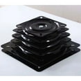 thumbnail image 6 of Square Heavy Duty Swivels Plate 360 Degree Swivels Square Turntable Seats Swivels Base Mount Plate for Stool and Chair, 6 of 15
