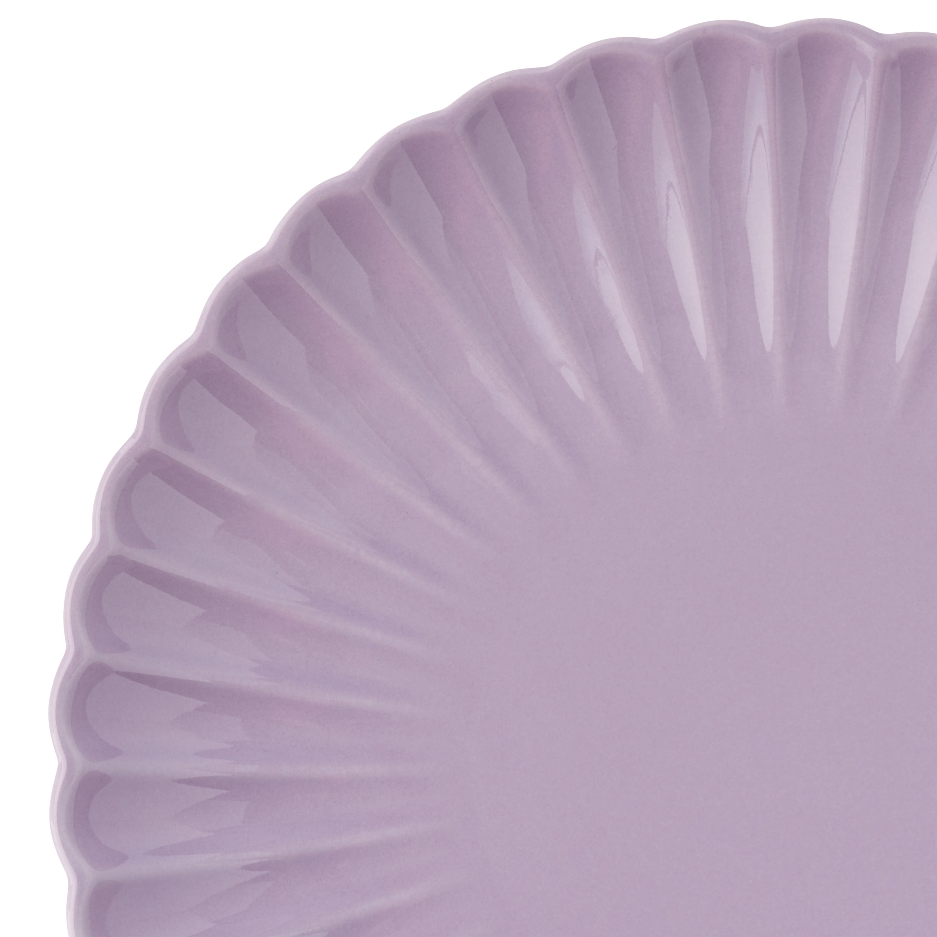 The Pioneer Woman Colette Stoneware Dinner Plate, Purple