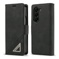 thumbnail image 1 of ELEHOLD for Samsung Galaxy Z Fold 5 Luxury Leather Wallet Case with Card Holders Magnetic Clasp Kickstand Function Shockproof Protective Cover for Samsung Galaxy Z Fold 5 2023,Black, 1 of 7