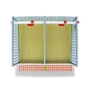 Cimuka Quail Breeding Cage, 2 Section Indoor Coop, PP Plastic, Rust-Free, Removable Divider, Easy Clean Design for Egg Collection