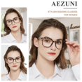thumbnail image 2 of Lentes de Lectura AEZUNI Montura Grande Gris Aumento 5.0, 2 of 6