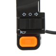 thumbnail image 3 of Wekity Bike Handlebar Switch, Electric Bike Light Switch Handlebar Mount Waterproof ABS Easy Installation Bike Turn Light Switch for Electric Scooter-0621, 3 of 5