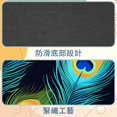 thumbnail image 4 of Alfombrilla de ratón verde pluma de pavo real, antideslizante, para escritorio de oficina, papel secante de tela Jiaji, para portátil, impermeable, para oficina y hogar., 4 of 7
