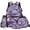 Cherry Blossom Koala, variant on Bulopur Boys Cool 17 Inch Backpack Set, 4 Piece Galaxy Wolf Print School Bookbag with Lunch Box, Water Bottle Holder and Pencil Case, Kids School Bag for Elementary