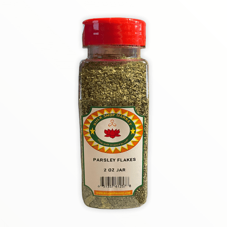 PARSLEY FLAKES 2 OZ JAR SPICE BY BULKSHOPMARKET