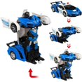 thumbnail image 2 of Coche De Control Remoto RC Transformador Robot Coche Rotación De 360 ° Frenado Recargable Coche De Juguete Para Niños Una Deformación De Llave Modelo De Coche Deportivo Coche Juguete De Regalo, 2 of 5