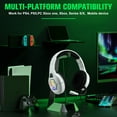 thumbnail image 4 of UHM Gaming Headset Wired for PS5/Xbox/PC/PS4,Over Ear Gaming Headphones with Surround / Noise Cancelling Mic/Rgb/3.5mm for Xbox,Black, 4 of 9