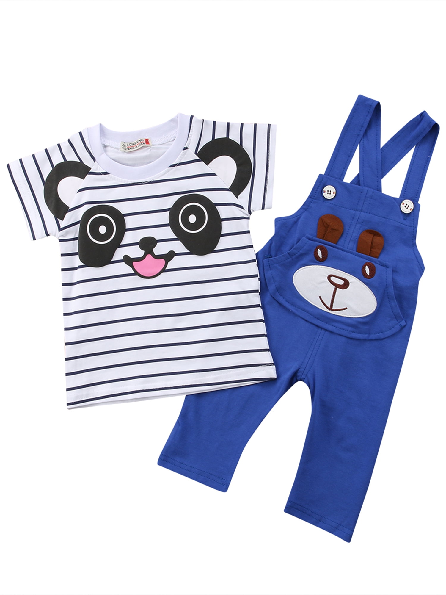 Teddy Bear Stuffed Animal Clothes Custom Doll OVERALLS Preemie Baby