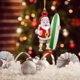 thumbnail image 2 of Decoraciones de Árbol de Navidad Colgante de Decoración de Fiesta de Vacaciones, 10x10cm Acrílico Lindo Formas Ornamentos para Corona de Árbol Chimenea Puerta Pared Escalera Barandilla Luces Del Árbol, 2 of 3