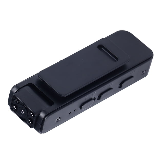 Back Clip Video Recorder, Portable Long Battery Life WiFi Wearable Camera Wide Angle Night Vision for Sports