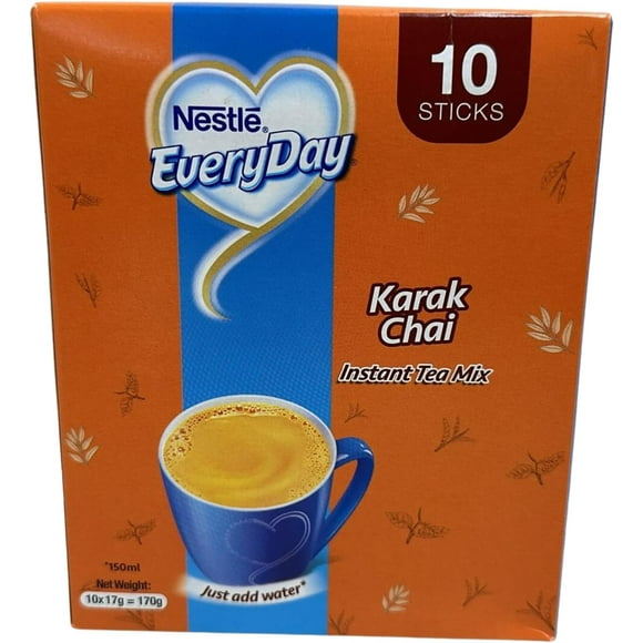 Nestle Thé Instantané Karak Chai 10 Bâtonnets de 17g