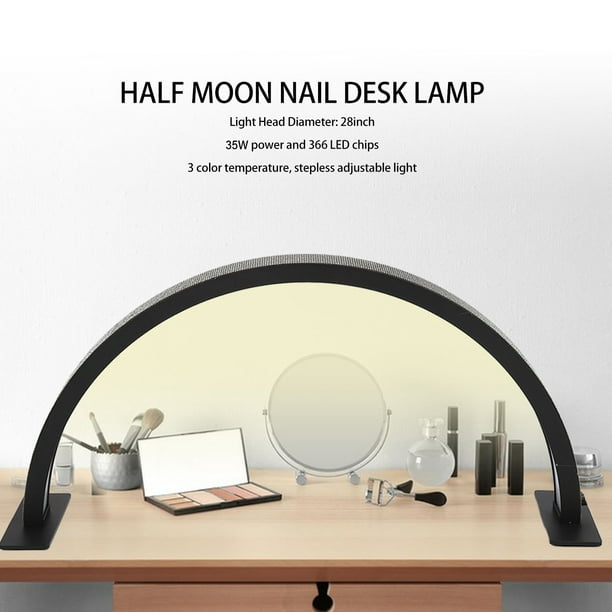 bureau manucure mobile avec lampe de table ( Fin de série )