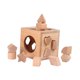 thumbnail image 2 of Clasificador de formas de madera Clasificador de formas geométricas Juguete educativo de aprendizaje Caja de inteligencia Bloques de combinación, 2 of 9