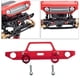thumbnail image 3 of Parachoques delantero RC con grilletes para Axial SCX24 90081 1:24 RC Crawler rojo, 3 of 8