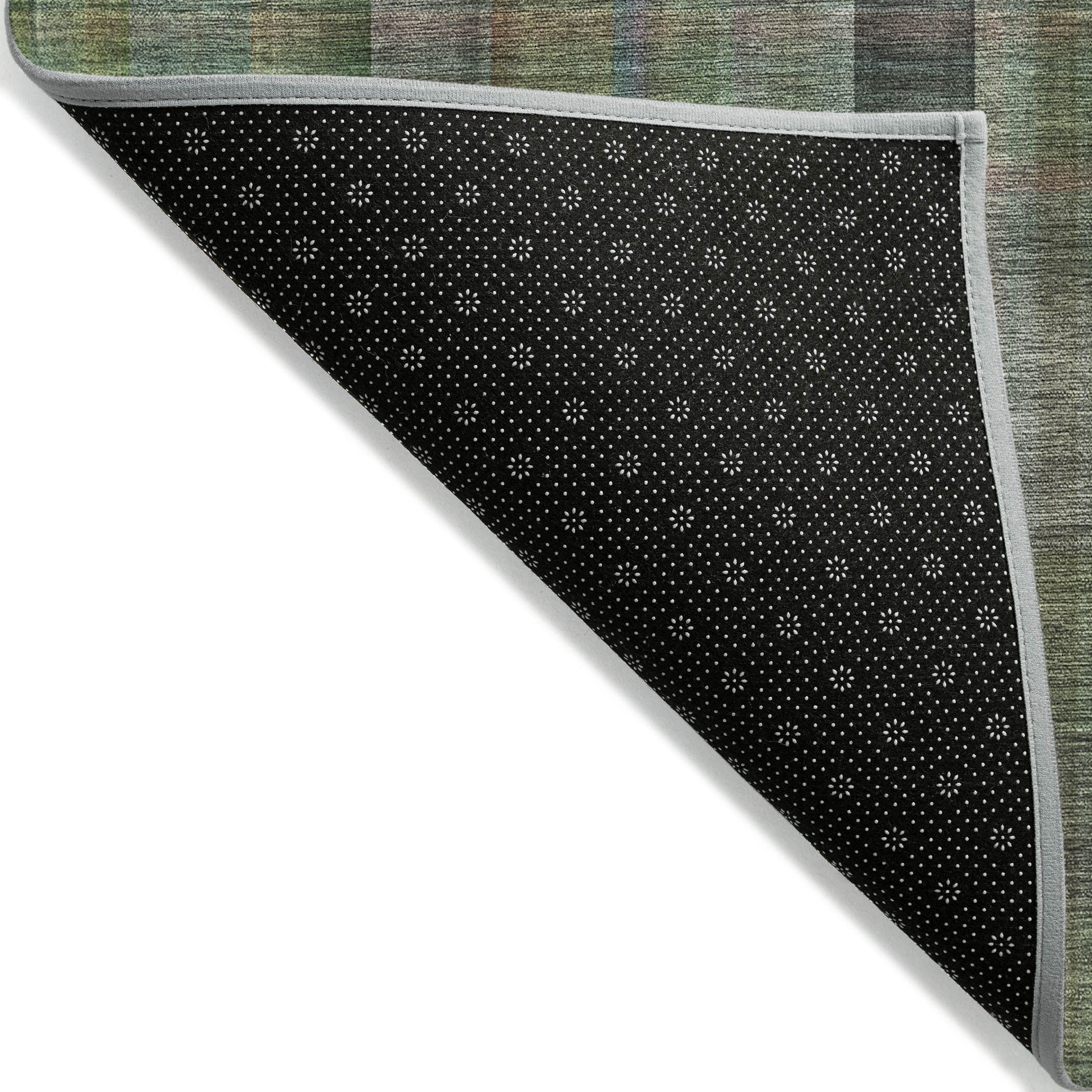 Addison Rugs Chantille Indoor/Outdoor Transitional Plaid Green Washable Rectangle Rug, 1'8" x 2'6"