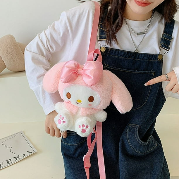 Sanrio My Melody peluche sac dos Kawaii animaux en peluche