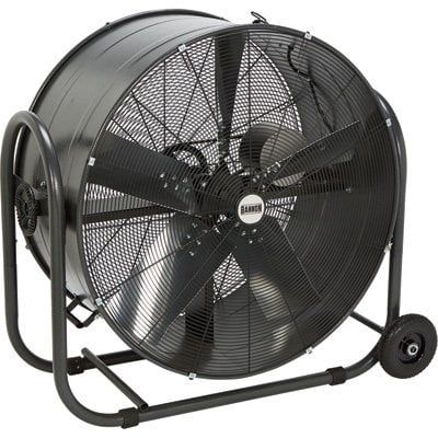 Bannon Tilting Enclosed Motor Belt Drive Drum Fan 36in 17 560 Cfm Walmart Com Walmart Com