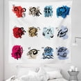 thumbnail image 1 of Astrology Tapestry, 12 of the Signs with Brushstrokes Effect Birth Calendar Horoscope Design, Fabric Wall Hanging Decor for Bedroom Living Room Dorm, 5 Sizes, Multicolor, by Ambesonne, 1 of 1