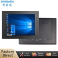 thumbnail image 1 of Zhixianda 15 pulgadas 1024x768 pantalla táctil integrada VGA DVI HDMI Monitor de pantalla táctil Industrial para equipos de automatización, 1 of 4