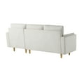 thumbnail image 3 of Studio Living Sanborn Sectional Sofa, Cream Fabric, 3 of 5