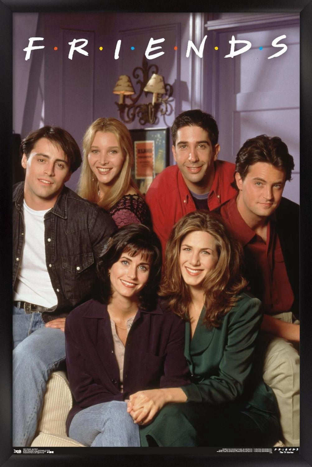 Friends - Apartment Wall Poster, 22.375" x 34"