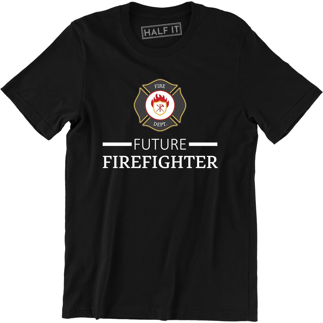 Future Fire Fighter - Academy Grad Fireman Men's T-Shirt - Walmart.com