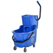Mobile Heavy Duty Industrial Mop Bucket Cart with Durable Wheels and Large Capacity for Efficient Cleaning Tasks on Any Surface