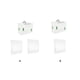 thumbnail image 4 of Toystoory Interruptor de control de luz Componentes de iluminación universal Accesorio de configuración inteligente para el hogar Interruptores Electrodomésticos Tipo 1, 4 of 6
