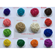 thumbnail image 2 of Bola de ratán de 3 cm/cm Bola de ratán para aromaterapia Bola de ratán de color Bola decorativa Disposición del entorno del jardín de infancia, 2 of 2