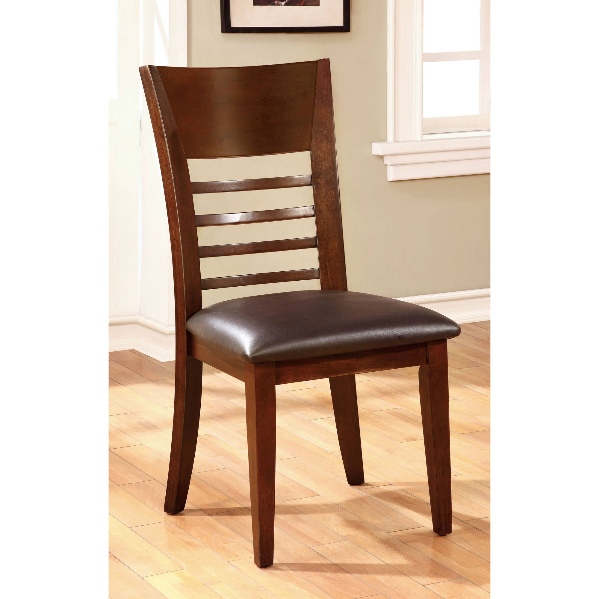 Furniture of America Jenson Transitional Ladder-Back ...