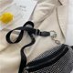thumbnail image 5 of Bolsa Riñonera con diamantes de imitación para mujer, cadena de diamantes, bandolera, riñonera a la cadera Tmvgtek Para Estrenar, 5 of 9