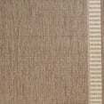 thumbnail image 3 of Couristan 16811500023710U 2 ft. 3 in. x 7 ft. 10 in. Recife Wicker Stitch Rug - Cocoa & Natural, 3 of 3