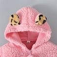 thumbnail image 6 of Hoodie for Girls 9-10 Kids Girls Autumn Tie Dye Printed Hooded Zipper Cardigan Coat Children's Clothing Z0A-Pink, 12-18 Months, 6 of 6