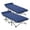 Aquamarine, variant on HHBEAUTY Camping Cot for Adult 28" Extra Wide, 2PK Heavy-Duty 1200D Oxford Cot for Sleeping, Portable Folding Camp Bed with Mat & Carry Bag