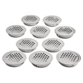 thumbnail image 3 of 10Pcs Stainless Steel Round Ventilation Cover Air Vent Louver Mesh Hole Wardrobe Shoe Cabinet Furniture Part Dia19 25 29 35 53Mm, 3 of 9