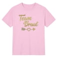 thumbnail image 4 of WEIWEN Bride Shirt for Women Team Bride Tshirts Matching Bridal Party Wedding Short Sleeve Tees Pink, XXXL, 4 of 4