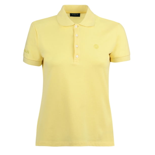 Dublin - Polo Lily Mangas Casquillos para Mujer (Mantequilla)