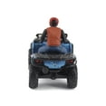 thumbnail image 5 of Can-Am Outlander XT 1000R ATV Oxford Blue Metallic with Driver Figure 1/32 Diecast Model by BRP Models, 5 of 6