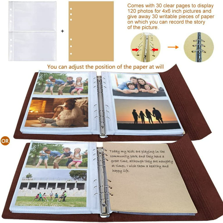 My Photo Journal: Photo Journal With Writing Space, Photo Album, Space for  Pasting Photograph and Lines to Write
