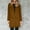 Brown, variant on Long Blazer Jacket for Petite Women, Business Casual Blazer, Dressy Long Sleeve Work Office Blazer Lapel Button Jackets Coffee XXL