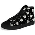 thumbnail image 5 of Aidianart Womens Dental High Top Shoes High Top Canvas Sneakers Size 5.5, 5 of 5