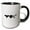 Black/White, variant on 3drose, Ega, 11oz Mug