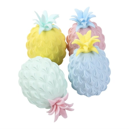 Felcia Stress Relief Squishy Toy Pineapple Fruit Squishes Fidget Stress Ball