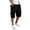 Black, variant on MuXiKeJi Clothes Cargo Shorts for Men 7 Inch Inseam Summer Workout Hiking Shorts Elastic Baggy Golf Fishing Casual Outdoor Work Short