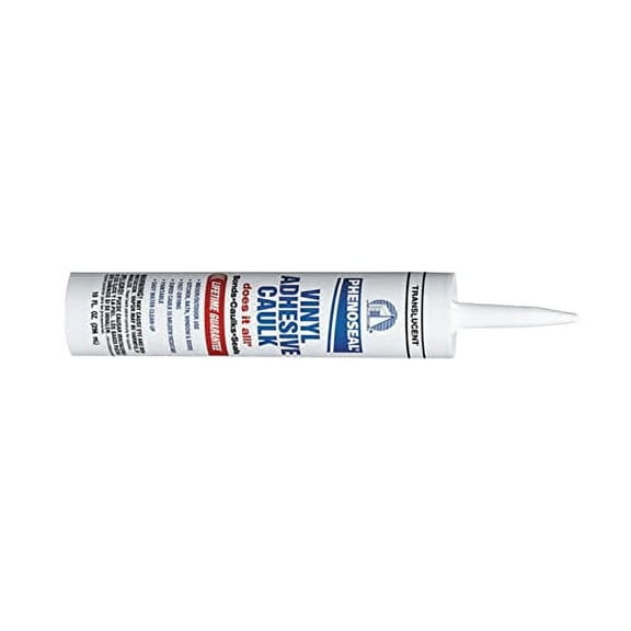 DAP Phenoseal Clear Vinyl Adhesive Adhesive Caulk 10 oz.
