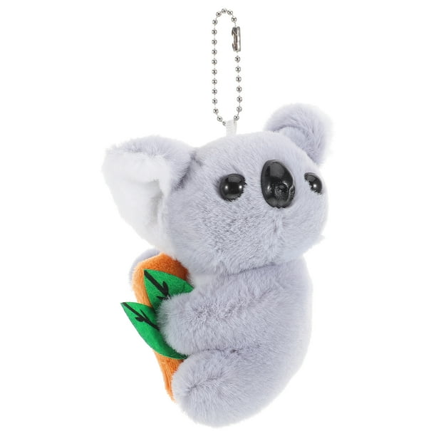 Lindo llavero de peluche de oso koala, mini llavero de peluche para bolso, cartera, mochila, decoración, pequeño koala, recuerdo de fiesta
