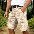 thumbnail image 2 of CONZONE Mens Cargo Shorts Camouflage Straight Leg Bermuda Cargo Shorts for Men Lightweight Relaxed Fit Outdoor Hiking Shorts With Pockets, 2 of 4