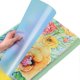 thumbnail image 3 of KAIYANG Cuaderno de almacenamiento de pintura de diamantes A3 de 30 páginas, cubierta transparente impermeable, libro de presentación verde y blanco, 3 of 5