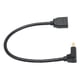 thumbnail image 5 of Cable Displayport macho a Displayport hembra compatible con 8K a 60 Hz y 4K a 144 Hz, 0,3 metros, codo de 90°, Displayport 1.4 para DVD, 5 of 12